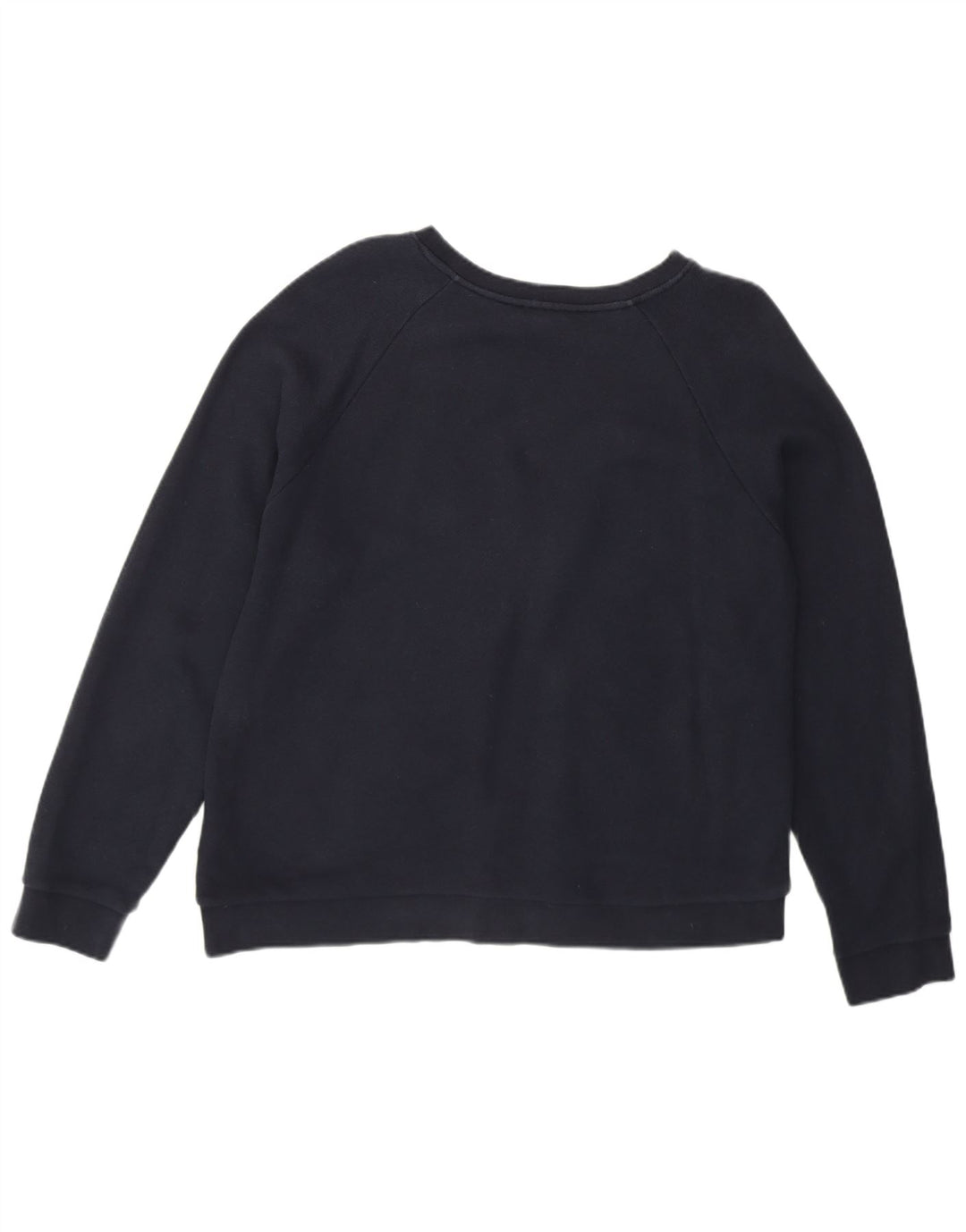 Whistle Γυναικεία γραφική φούτερ Jumper UK 14 Medium Navy Blue Cotton
