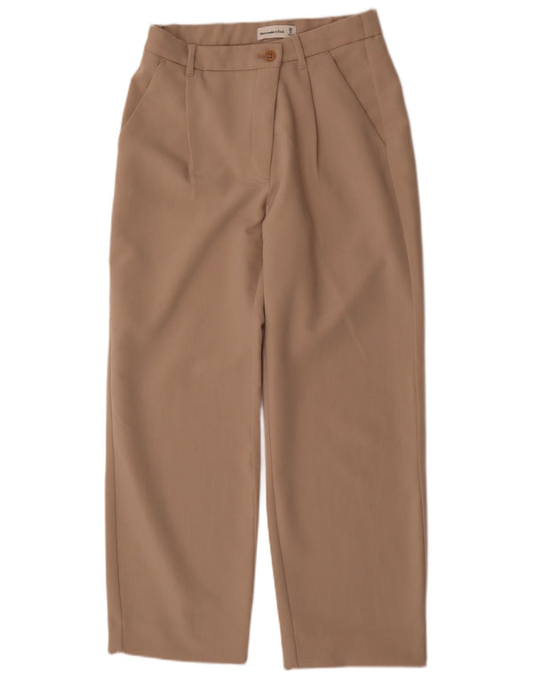 Γυναικείο παντελόνι Chino Abercrombie & Fitch US 6 Medium W28 L28 Beige