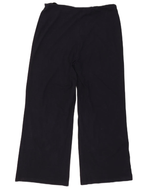 Γυναικεία Casual Παντελόνια Marks & Spencer UK 14 Large W34 L28 Navy Blue