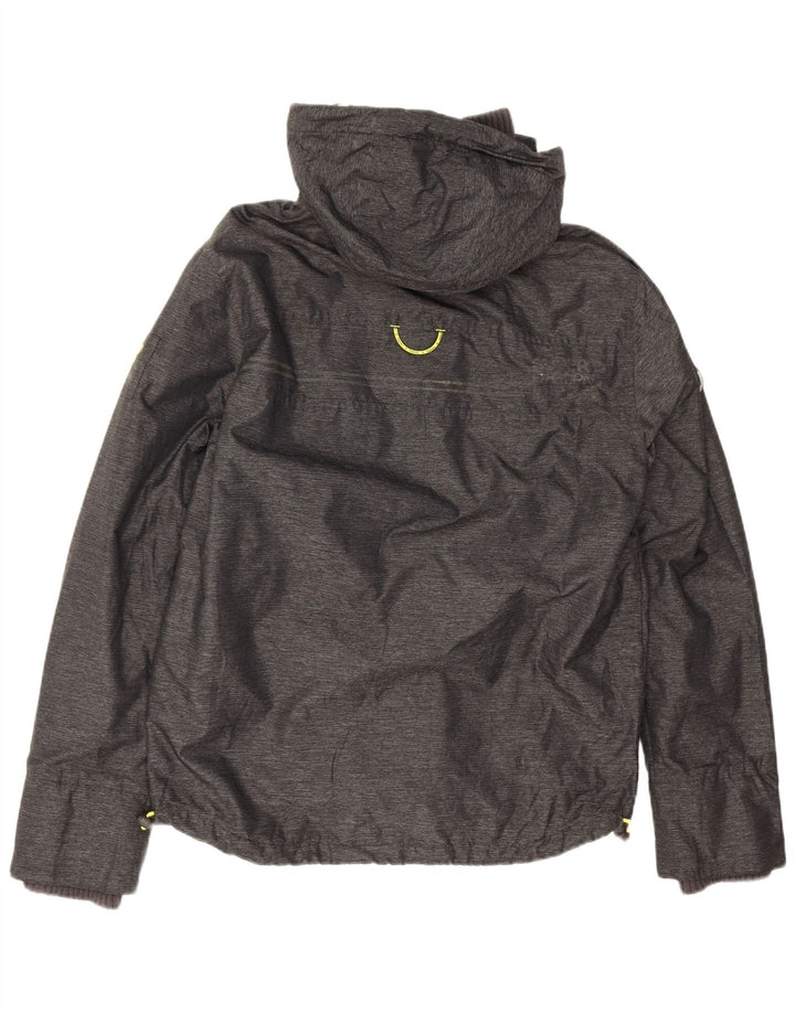 Ανδρικό τζάκετ Superdry Windattacker με κουκούλα UK 40 Large Grey Nylon