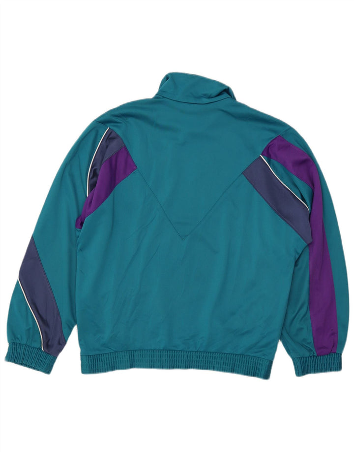 Ανδρική φόρμα LOTTO Top Jacket Small Blue Colourblock