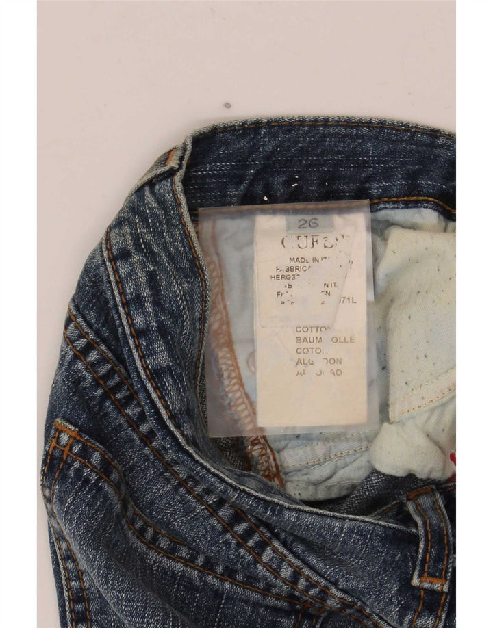Γυναικείο τζιν Guess Flared W26 L32 Μπλε βαμβακερό