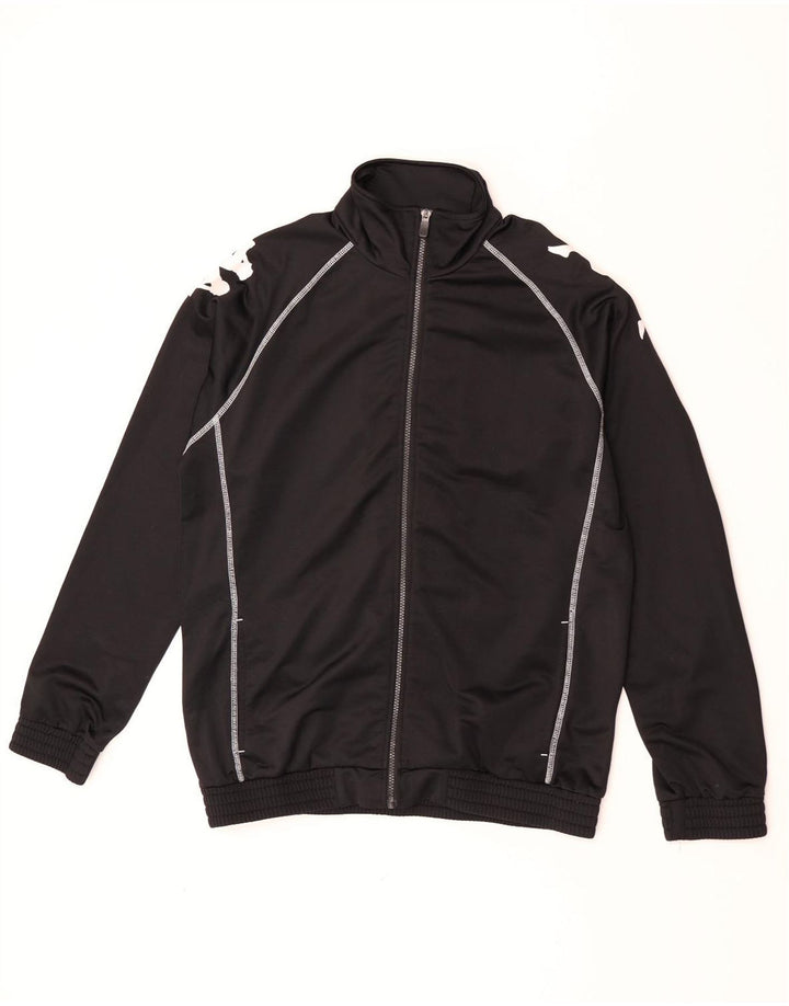 Ανδρική φόρμα γραφικής φόρμας Kappa Top Jacket Large Black Colourblock Polyester