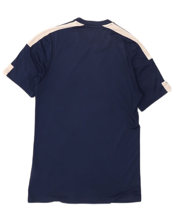 Ανδρικό γραφικό T-shirt Adidas Aeroready Top Small Navy Blue Colourblock