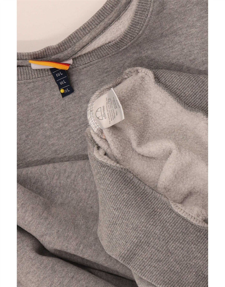Γυναικεία φούτερ Ellesse Jumper UK 16 Large Grey Cotton