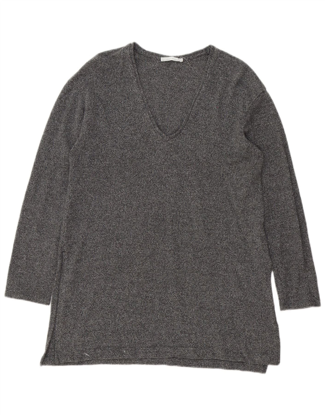 Zara Γυναικείο μακρυμάνικο τοπ UK 14 Large Grey