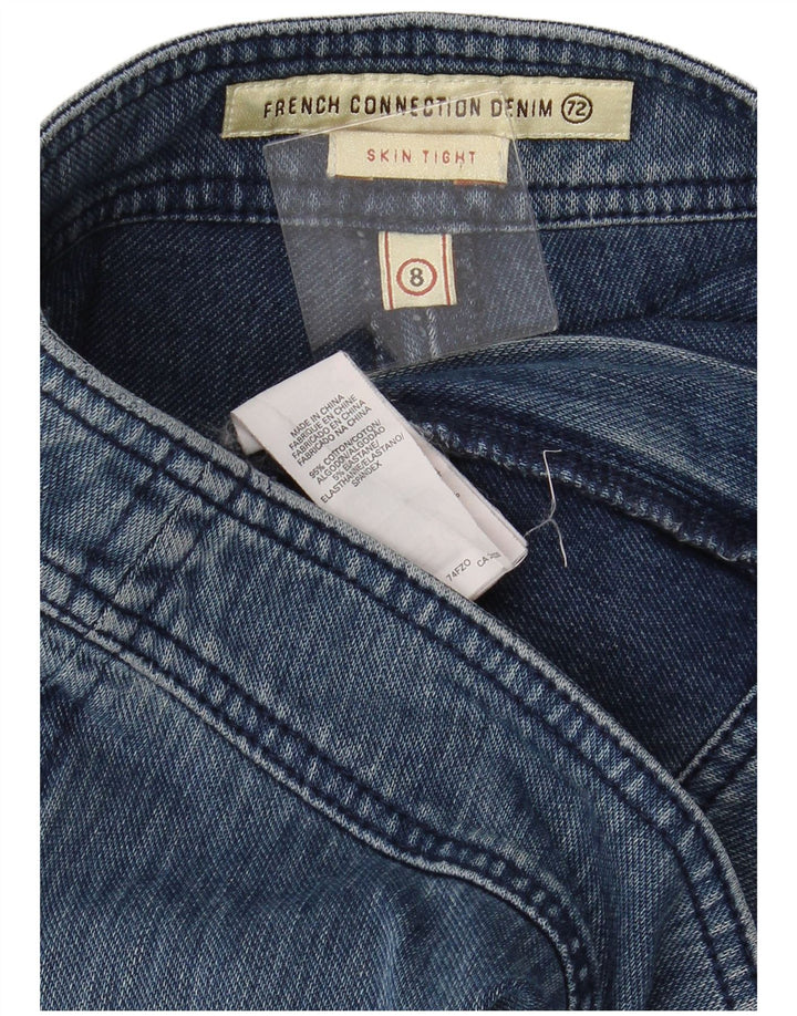 ΓΑΛΛΙΚΗ ΣΥΝΔΕΣΗ Γυναικείο Skinny Jeans US 8 Medium W28 L32 Μπλε βαμβακερό
