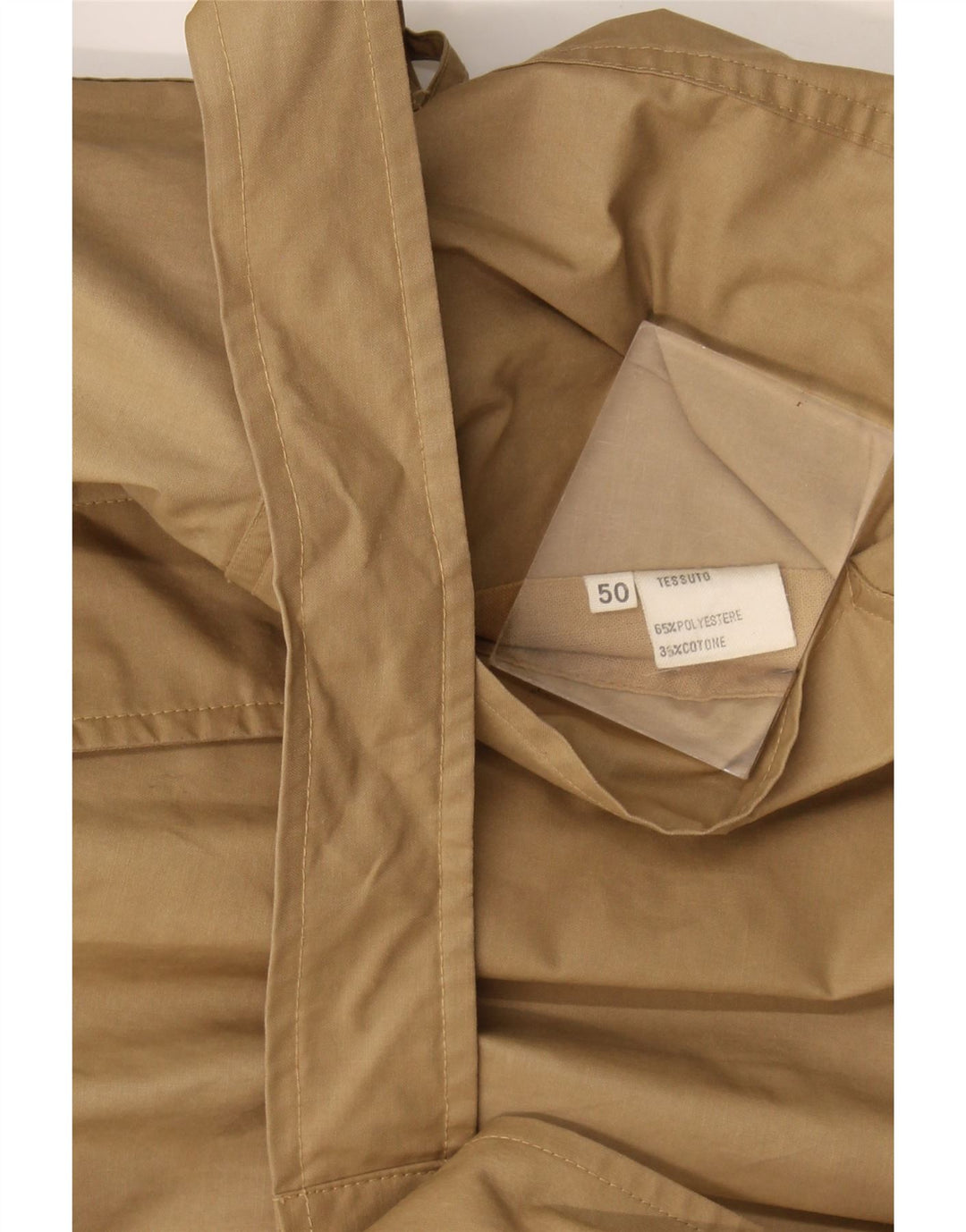 Vintage Ανδρική καμπαρντίνα IT 50 Large Beige Polyester