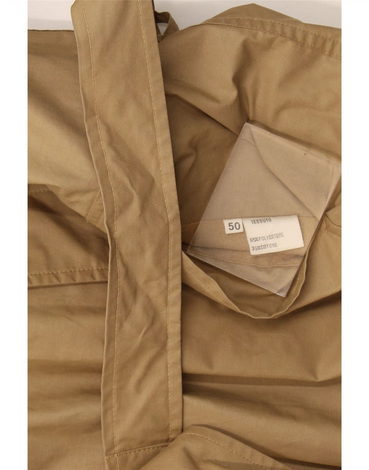 Vintage Ανδρική καμπαρντίνα IT 50 Large Beige Polyester