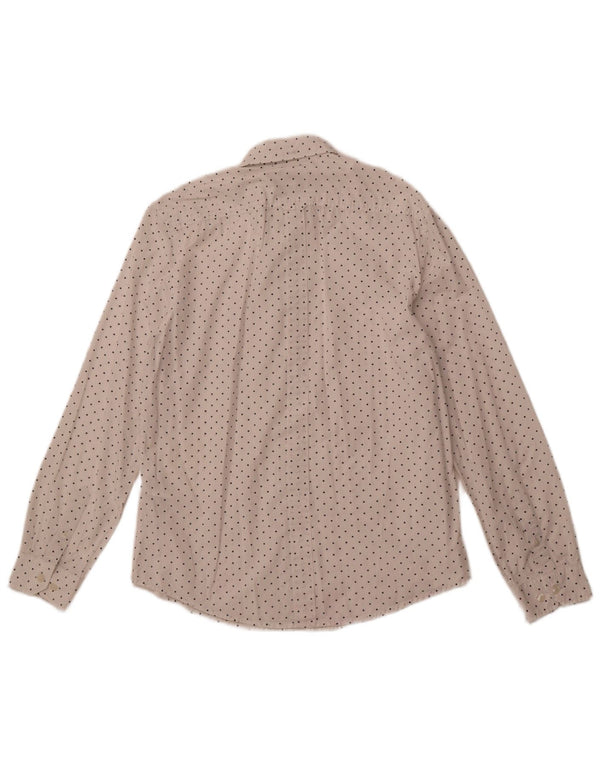 Ανδρικό πουκάμισο BEN SHERMAN, Βαμβακερό μεσαίο λευκό με στίγματα