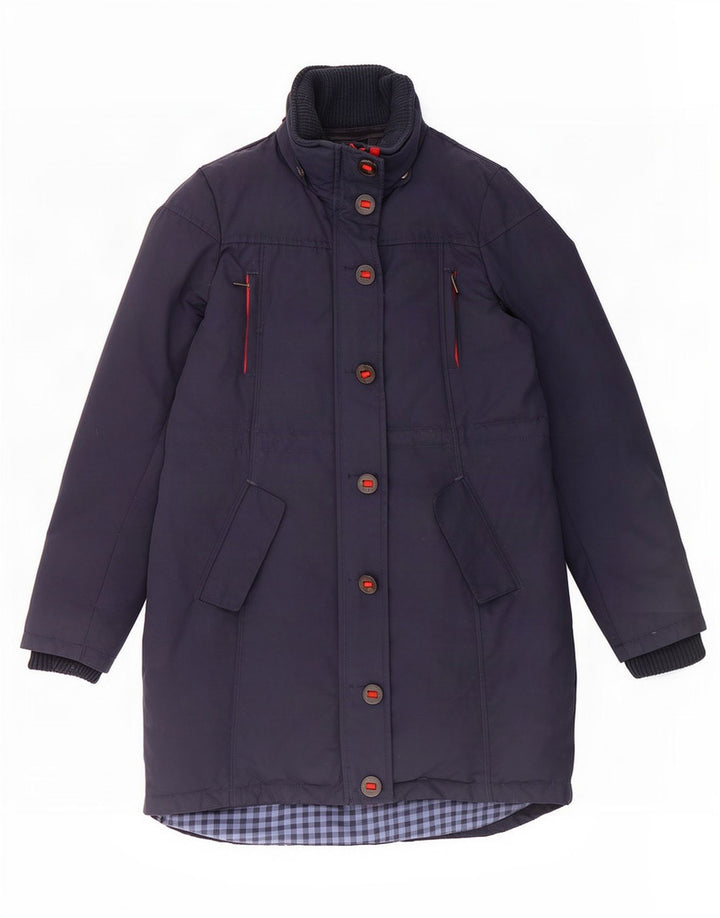 Fat Face Γυναικείο παλτό UK 10 Small Navy Blue Nylon