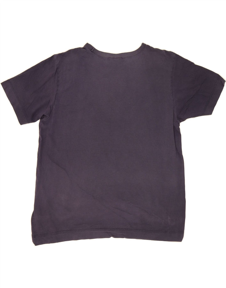 PUMA Mens Graphic T-Shirt Top Large Navy Blue Vintage Puma and Second-Hand Puma from Messina Hembry 