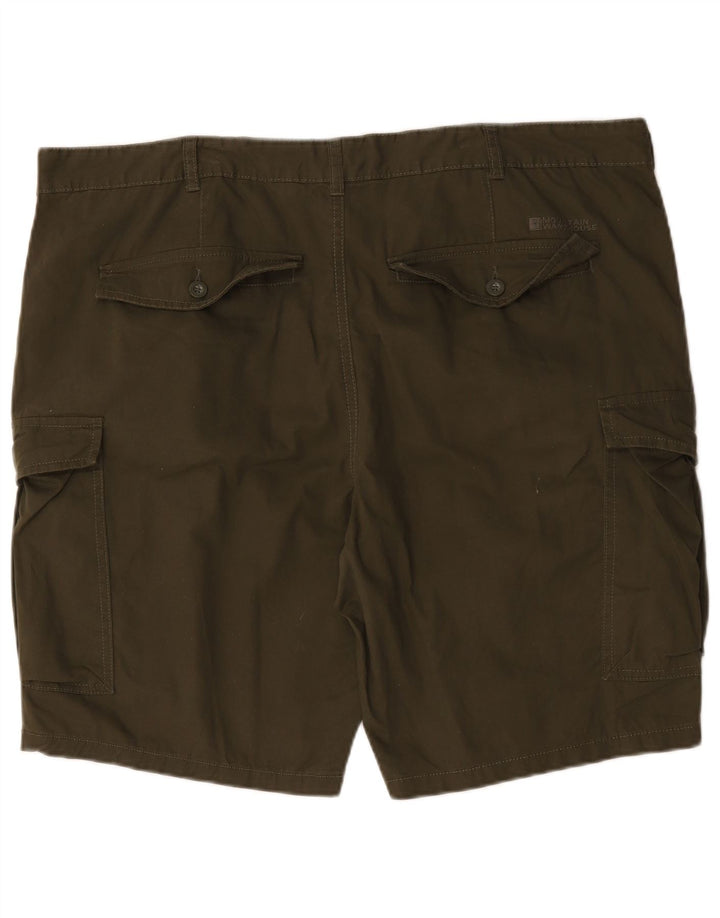Mountain Warehouse Ανδρικό Σορτς Cargo W44 2XL Χακί Βαμβακερό