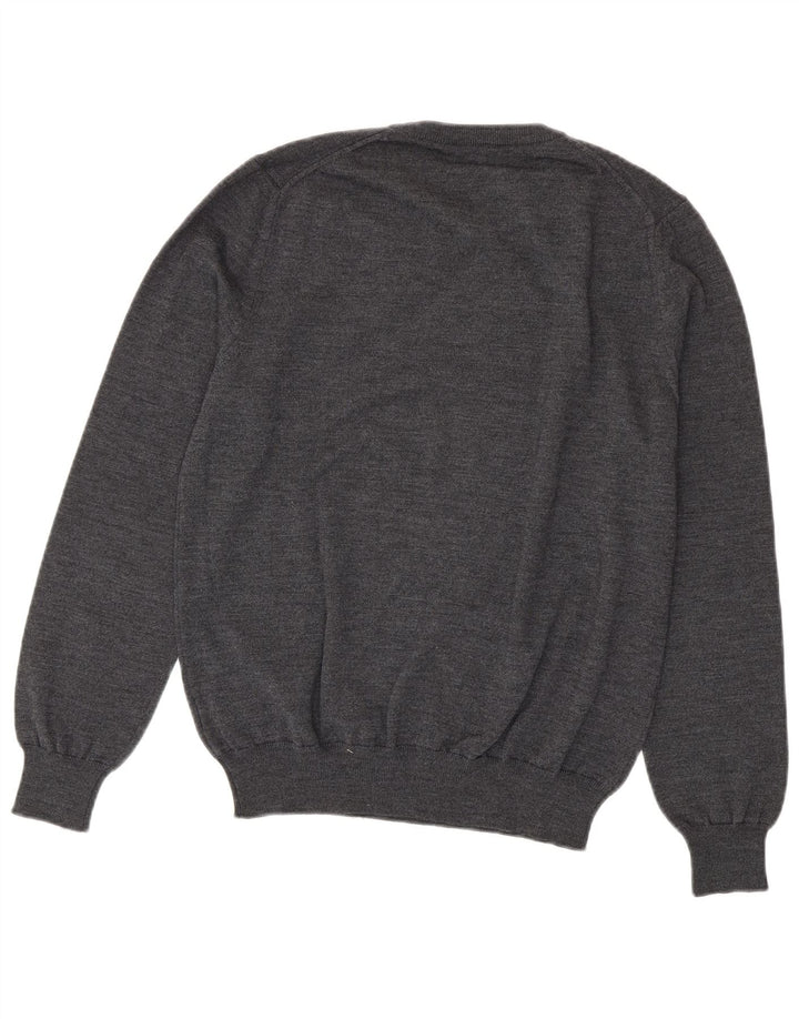 Calvin Klein Jeans Γυναικείο πουλόβερ με λαιμόκοψη UK 16 Large Grey