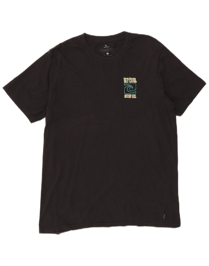 Ανδρικό μπλουζάκι Rip Curl Standard Fit Graphic Top Large Μαύρο