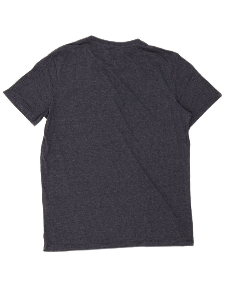 Jack & Jones Ανδρικό T-Shirt Top από μεσαίο ναυτικό μπλε βαμβακερό