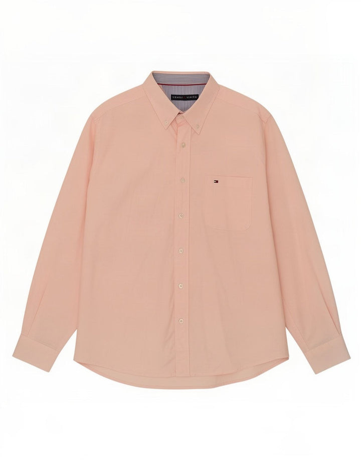 Ανδρικό πουκάμισο Tommy Hilfiger XL Pink