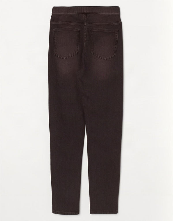Marks & Spencer Γυναικεία Jegging Τζιν UK 12 Medium W28 L28 Γκρι βαμβακερό