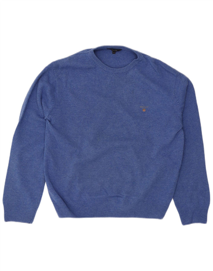 Πουλόβερ Gant Mens Crew Neck Jumper Μεγάλο Μαλλί
