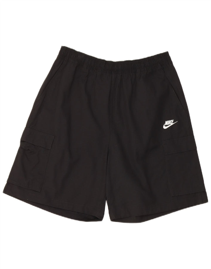 Ανδρικό σορτς Nike Cargo μεγάλο W34 μαύρο βαμβακερό