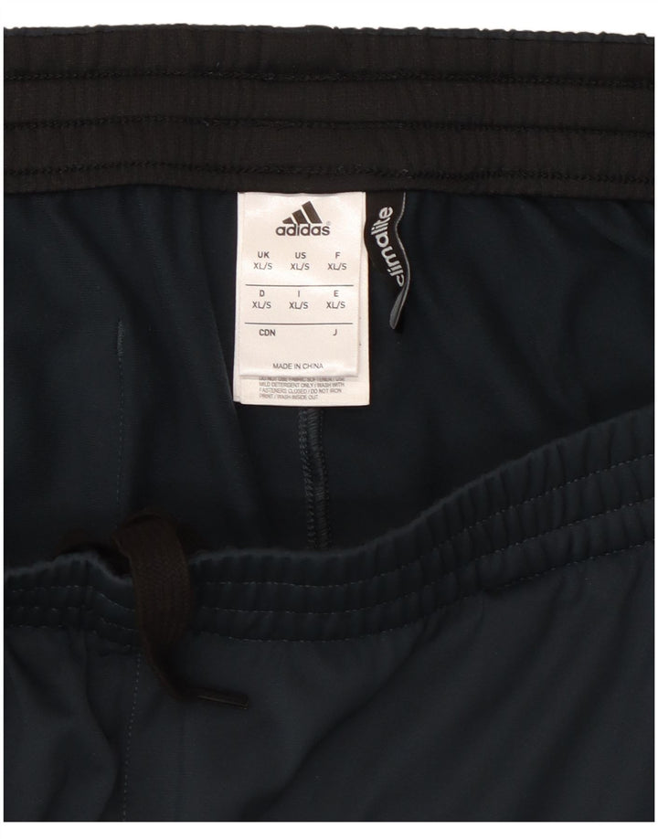 Adidas Ανδρική φόρμα Climalite Graphic Παντελόνι XL Navy Blue Polyester