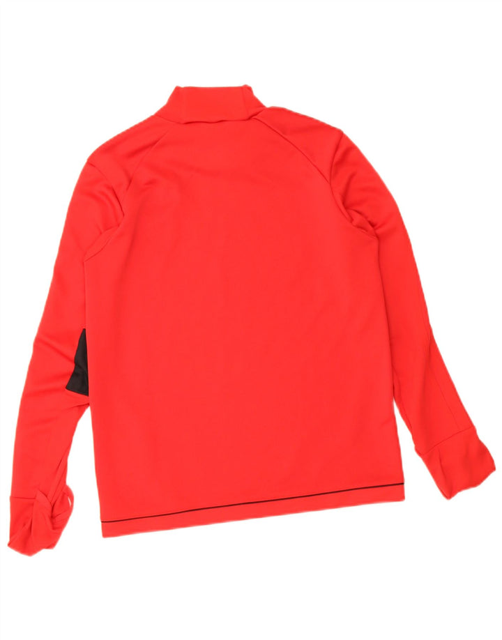 Adidas Boys Climacool Graphic Top Μακρύ μανίκι 11-12 ετών Κόκκινο Colourblock