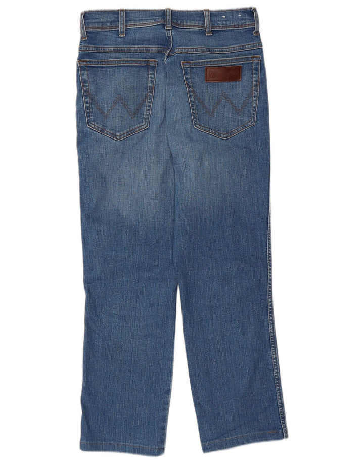 WRANGLER Ανδρικό Texas Slim Cropped Jeans W30 L25 Blue Cotton