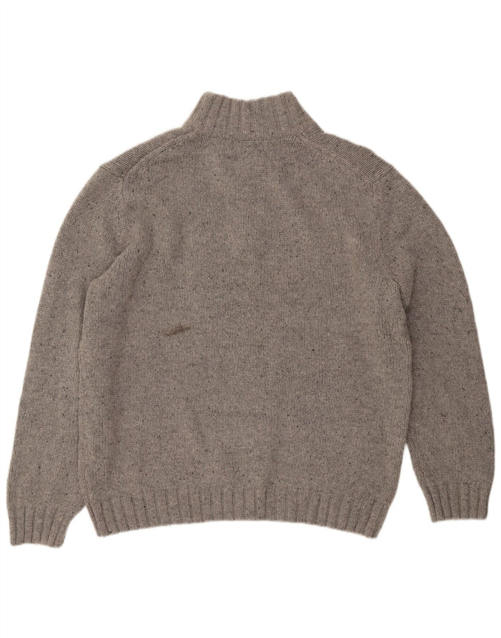 Ανδρικό πουλόβερ με λαιμόκοψη NAUTICA XL Ακρυλικό με γκρι κουμπιά