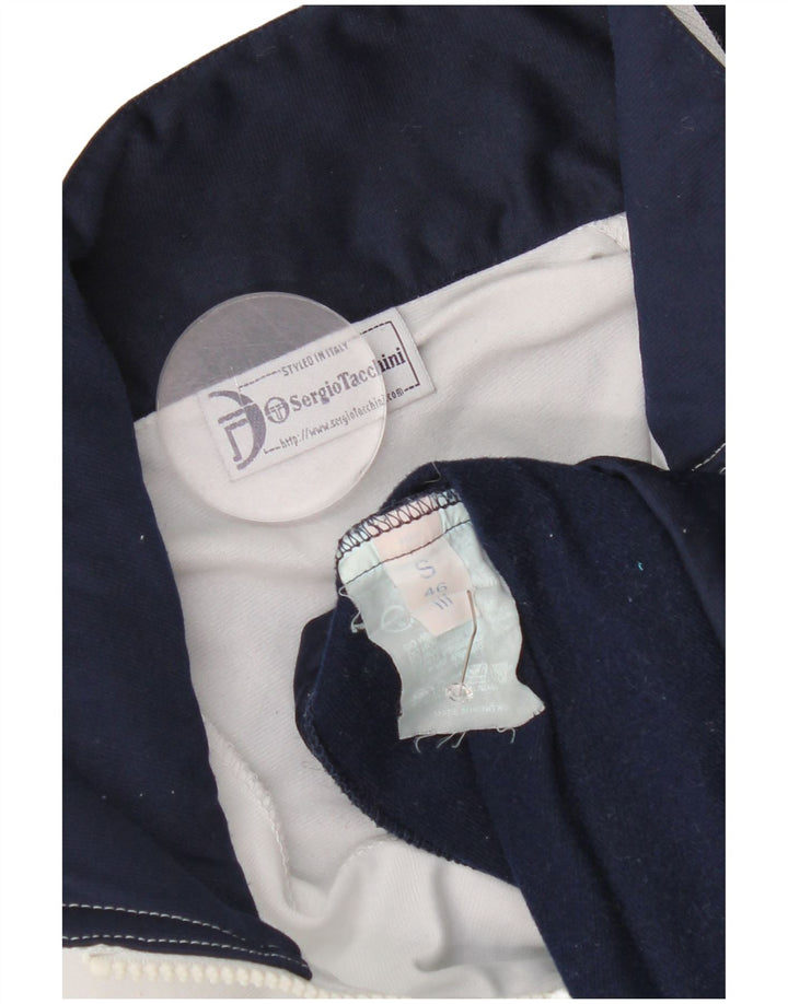 Ανδρική φόρμα Sergio Tacchini Top Jacket Small Navy Blue Colourblock
