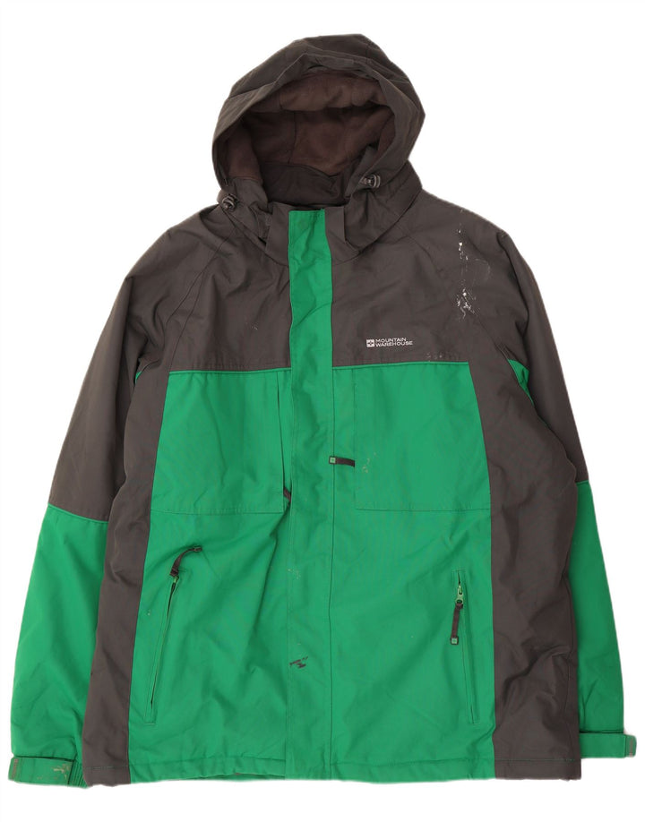 Ανδρικό Μπουφάν Ανεμοδράστη Mountain Warehouse UK 44 2XL Green Colourblock