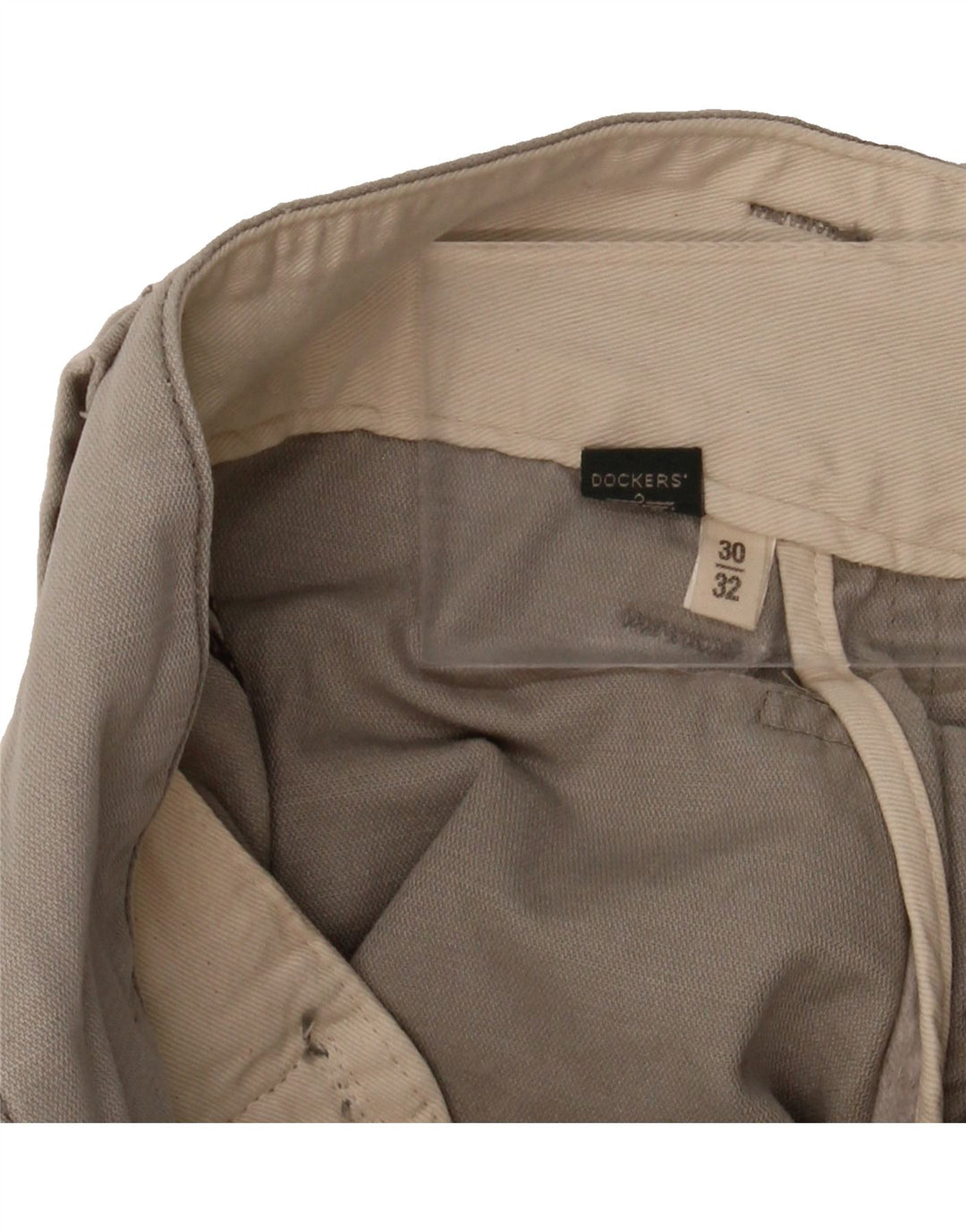 DOCKERS Mens Straight Casual Trousers W30 L32 Grey Vintage Dockers and Second-Hand Dockers from Messina Hembry 