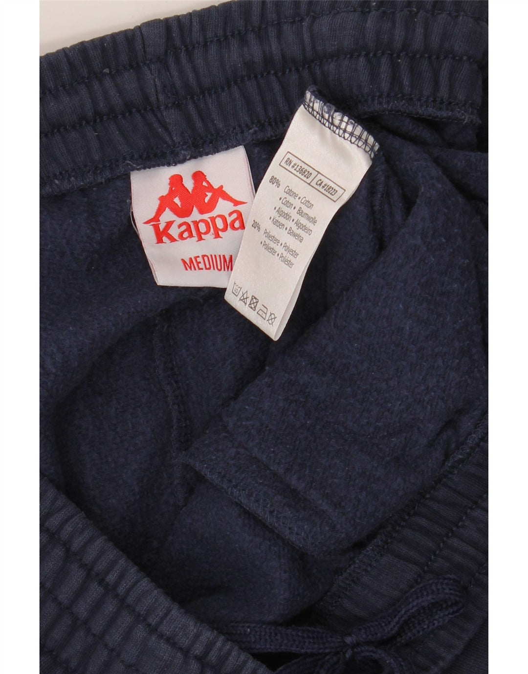 Ανδρική φόρμα Kappa Παντελόνι Joggers Medium Navy Blue Βαμβακερό