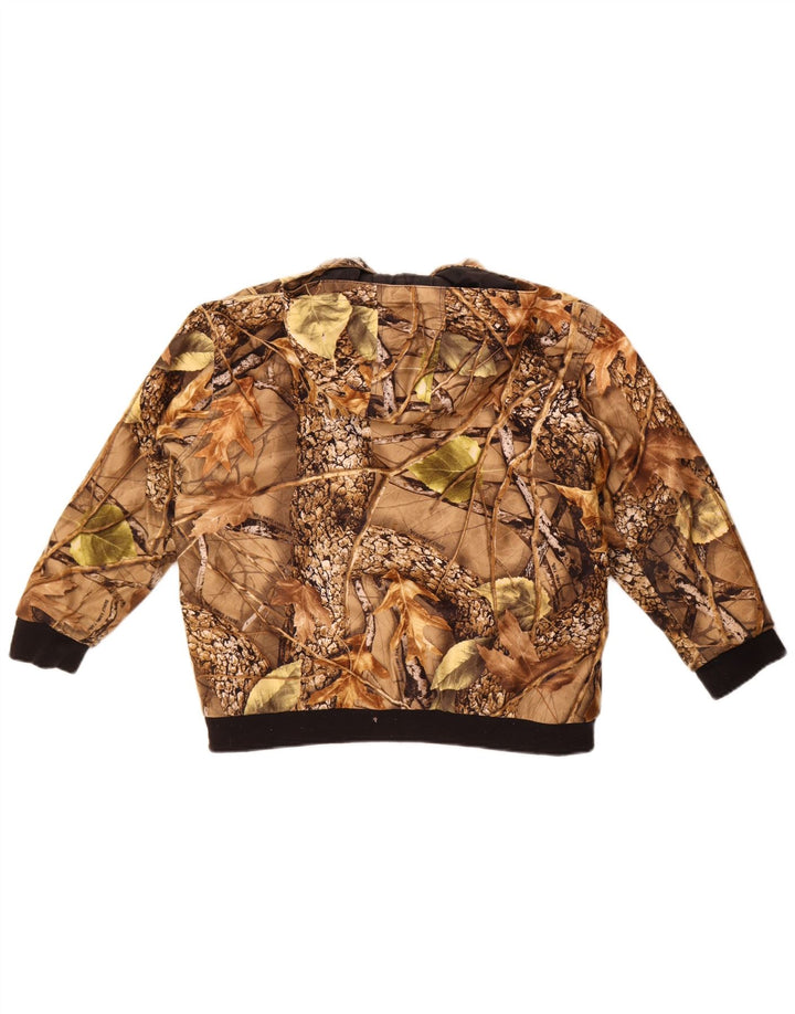 WFS Element Gear Boys Bomber Jacket 11-12 Years MedIum Khaki Camouflage