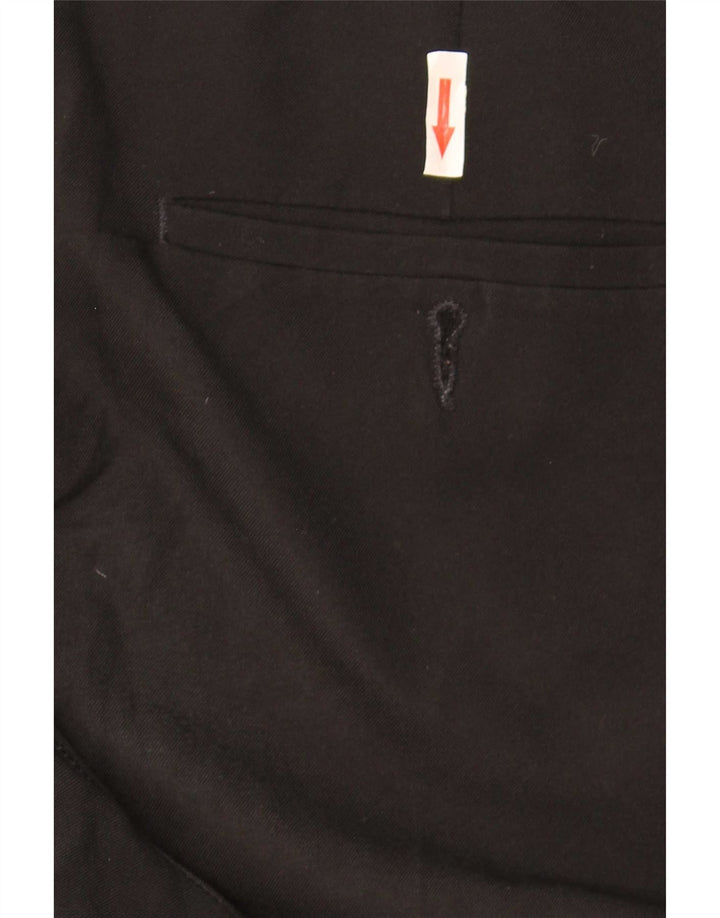 Marks & Spencer Ανδρικό Slim παντελόνι Chino W34 L33 Μαύρο πολυεστέρα