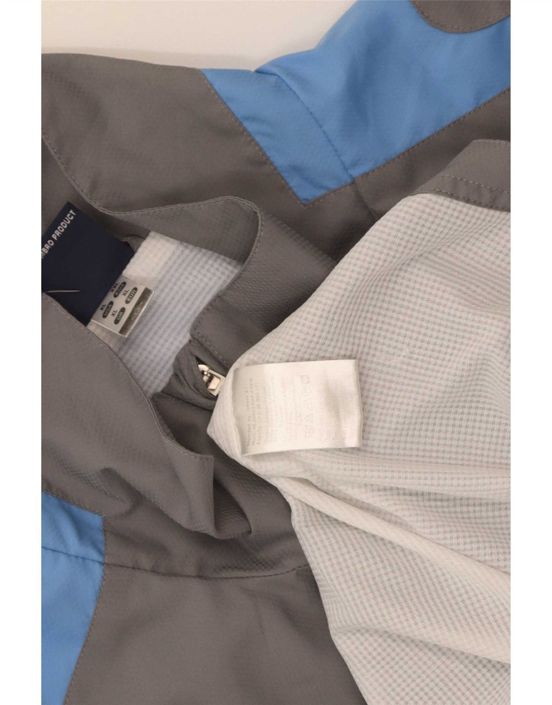 Ανδρικό μπουφάν βροχής Umbro UK 42 XL Grey Colourblock Polyester