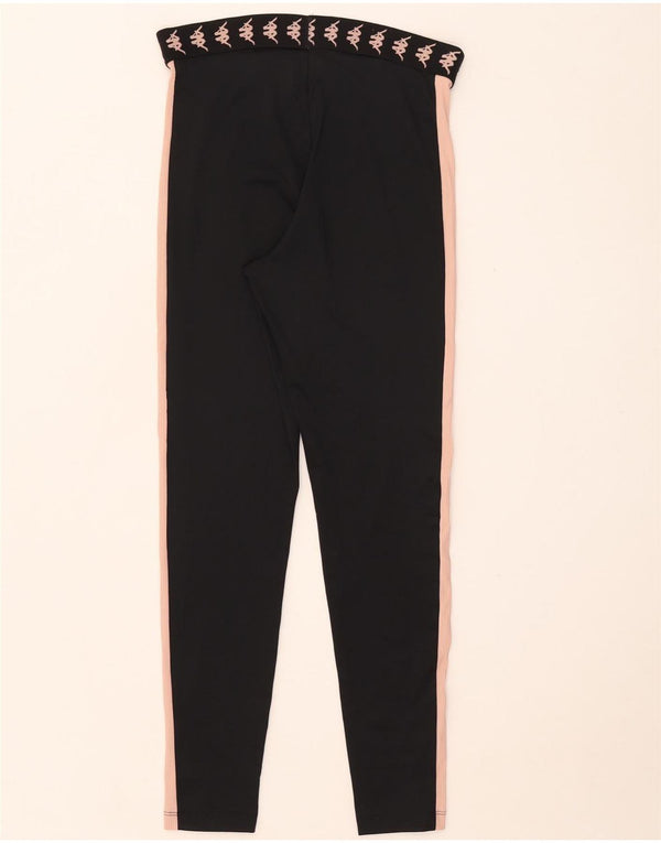 Γυναικείο κολάν Kappa Tezenis Graphic UK 12 Medium Black Colourblock