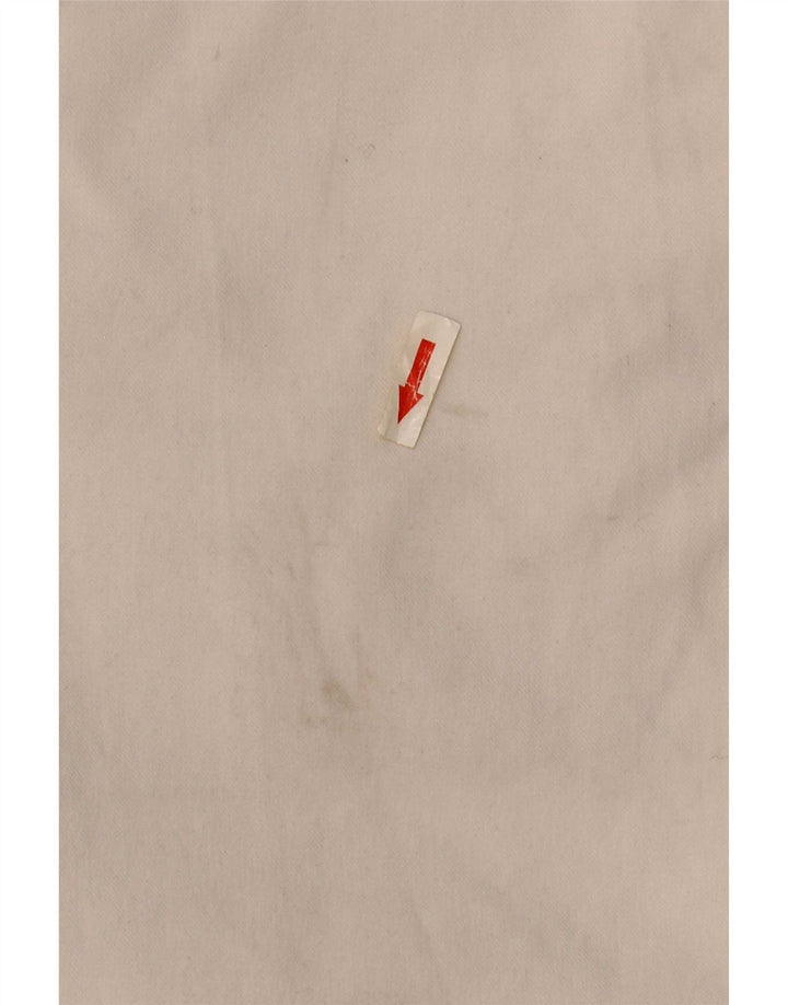 Zara Ανδρικό Slim παντελόνι Chino EU 44 Large W34 L30 White Polyester