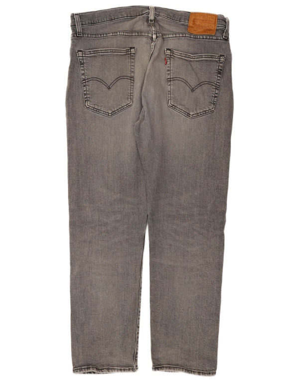 LEVI'S Ανδρικό τζιν 502 Tapered W36 L30 Γκρι βαμβακερό