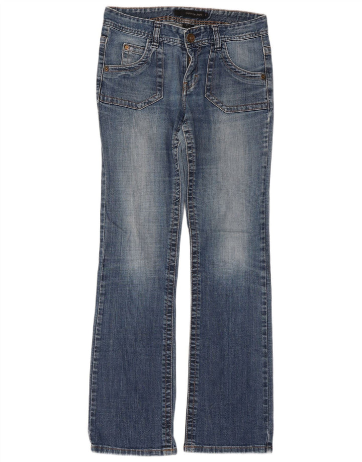 CALVIN KLEIN Γυναικείο τζιν μποτάκι US 6 Small W32 L30 Μπλε βαμβακερό