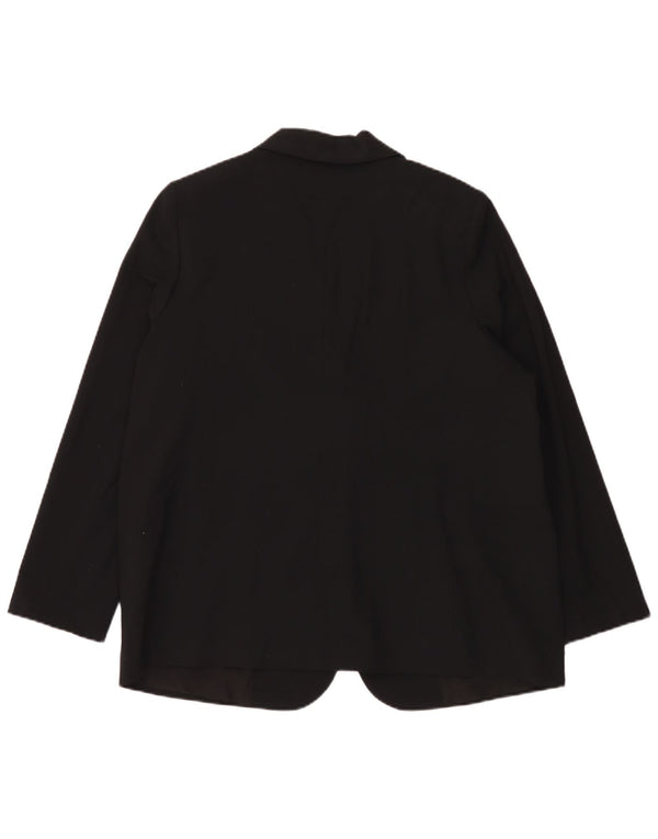 Marks & Spencer Γυναικείο Μπουφάν Μπλέιζερ με 1 Κουμπί UK 18 XL Μαύρο