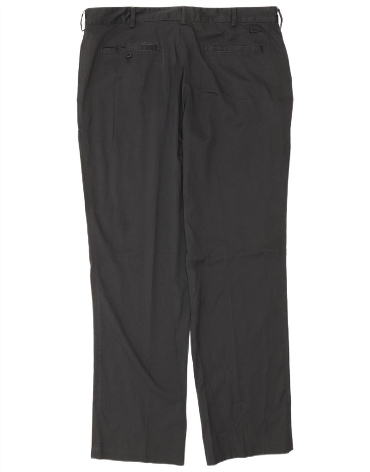 Ανδρικό ίσιο παντελόνι Chino Nike W36 L32 μαύρο πολυεστέρα