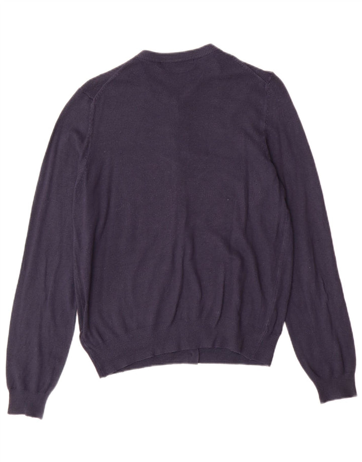 Marks & Spencer Γυναικεία ζακέτα πουλόβερ UK 14 Medium Navy Blue Classic