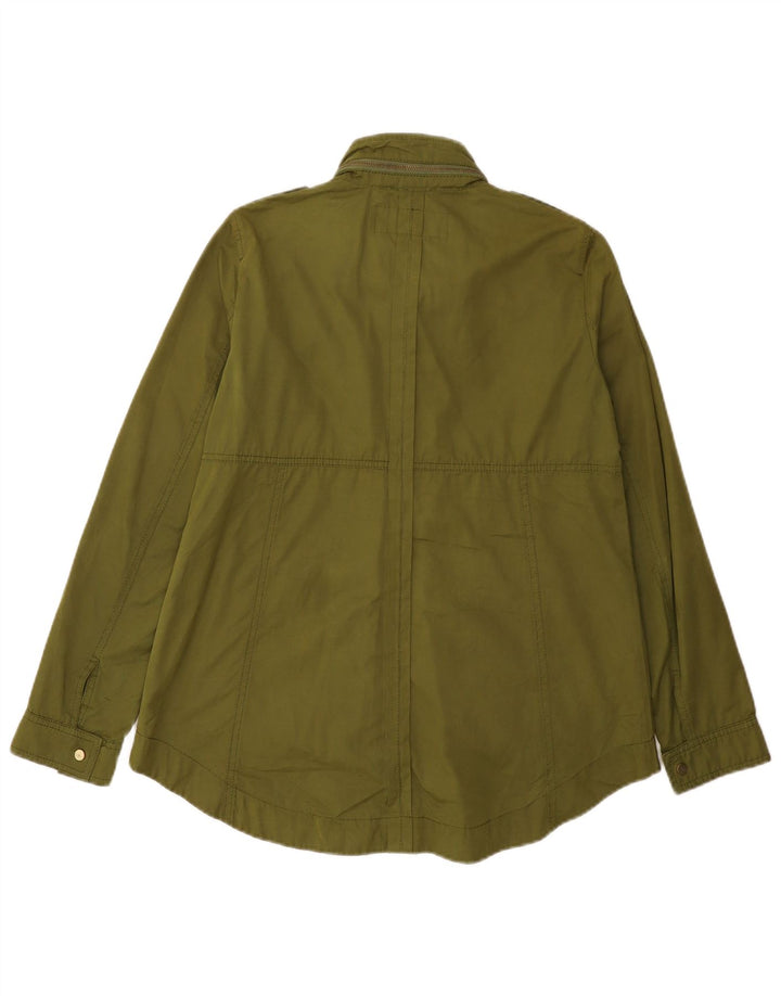 Zara Γυναικείο Military Jacket UK 10 Small Green