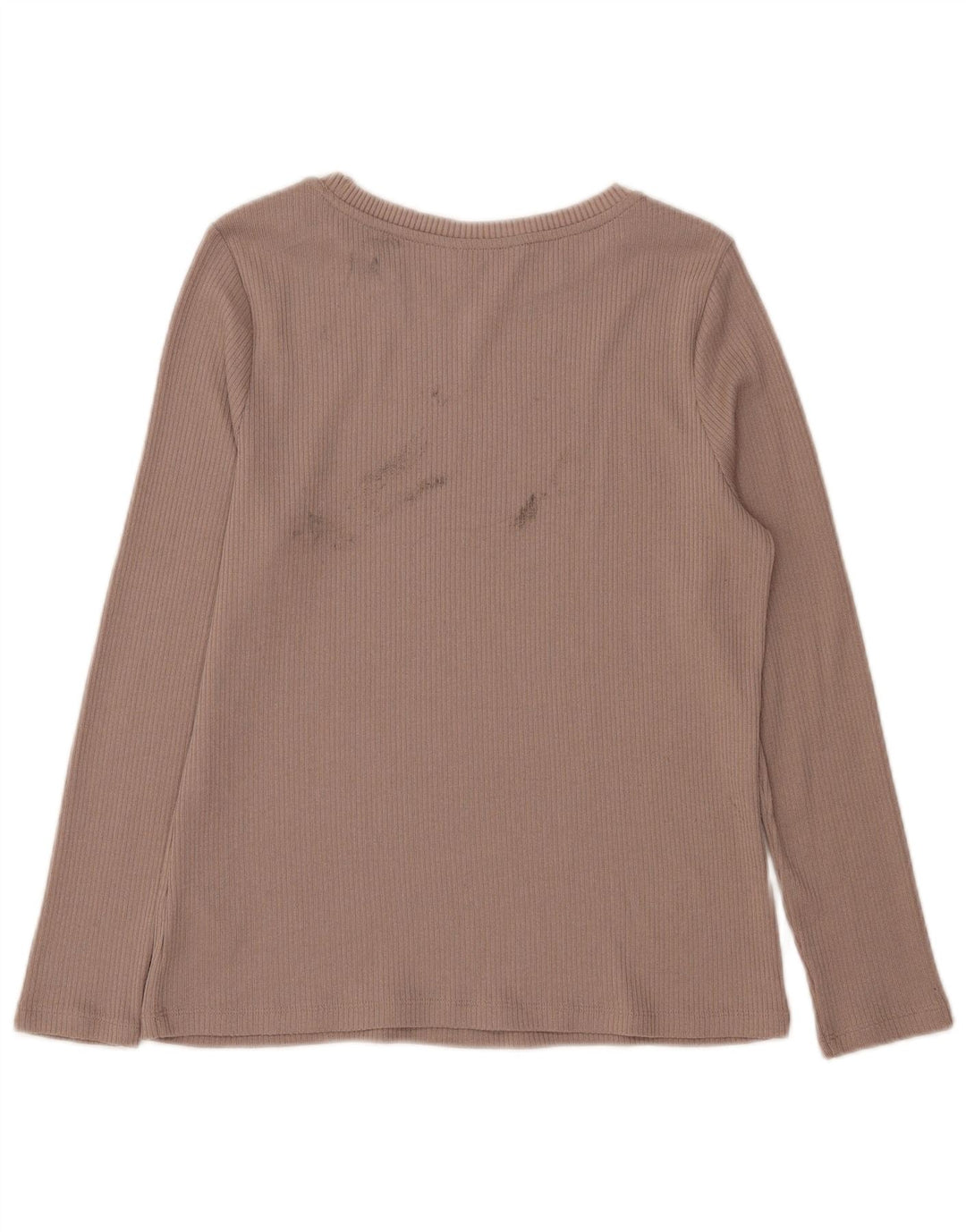 Marks & Spencer Γυναικείο τοπ μακρυμάνικο UK 14 Medium Beige Πολυεστέρας