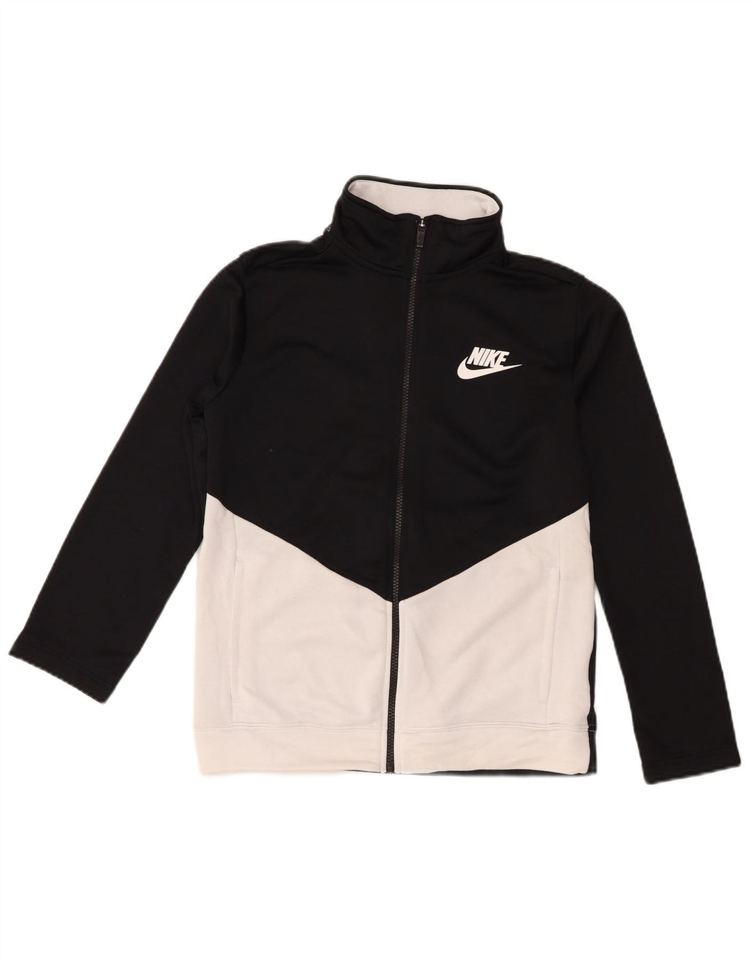 Μπουφάν Nike Boys αθλητική φόρμα 12-13 ετών, μεγάλο μαύρο χρώμα