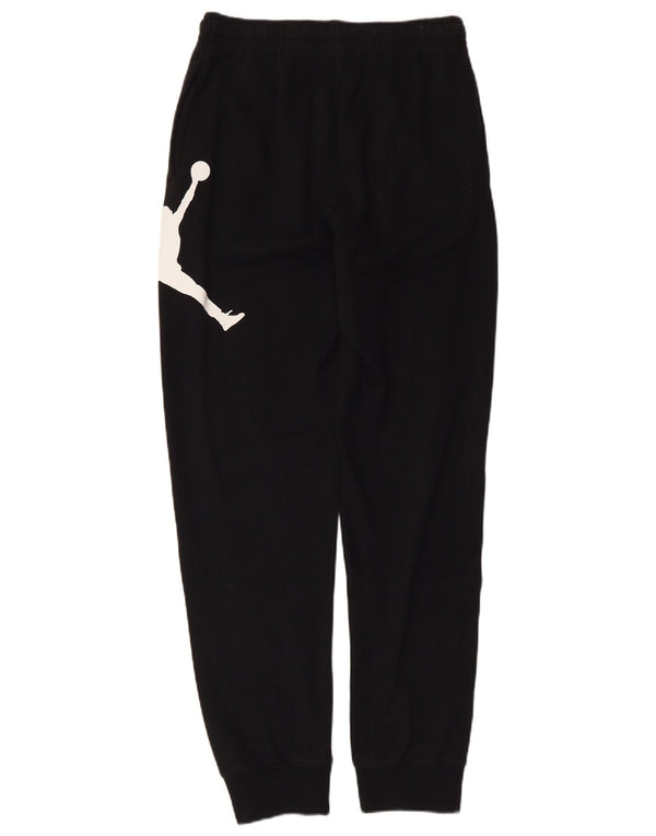Jordan Boys Graphic αθλητική φόρμα παντελόνι Joggers 13-14 ετών XL μαύρο βαμβακερό