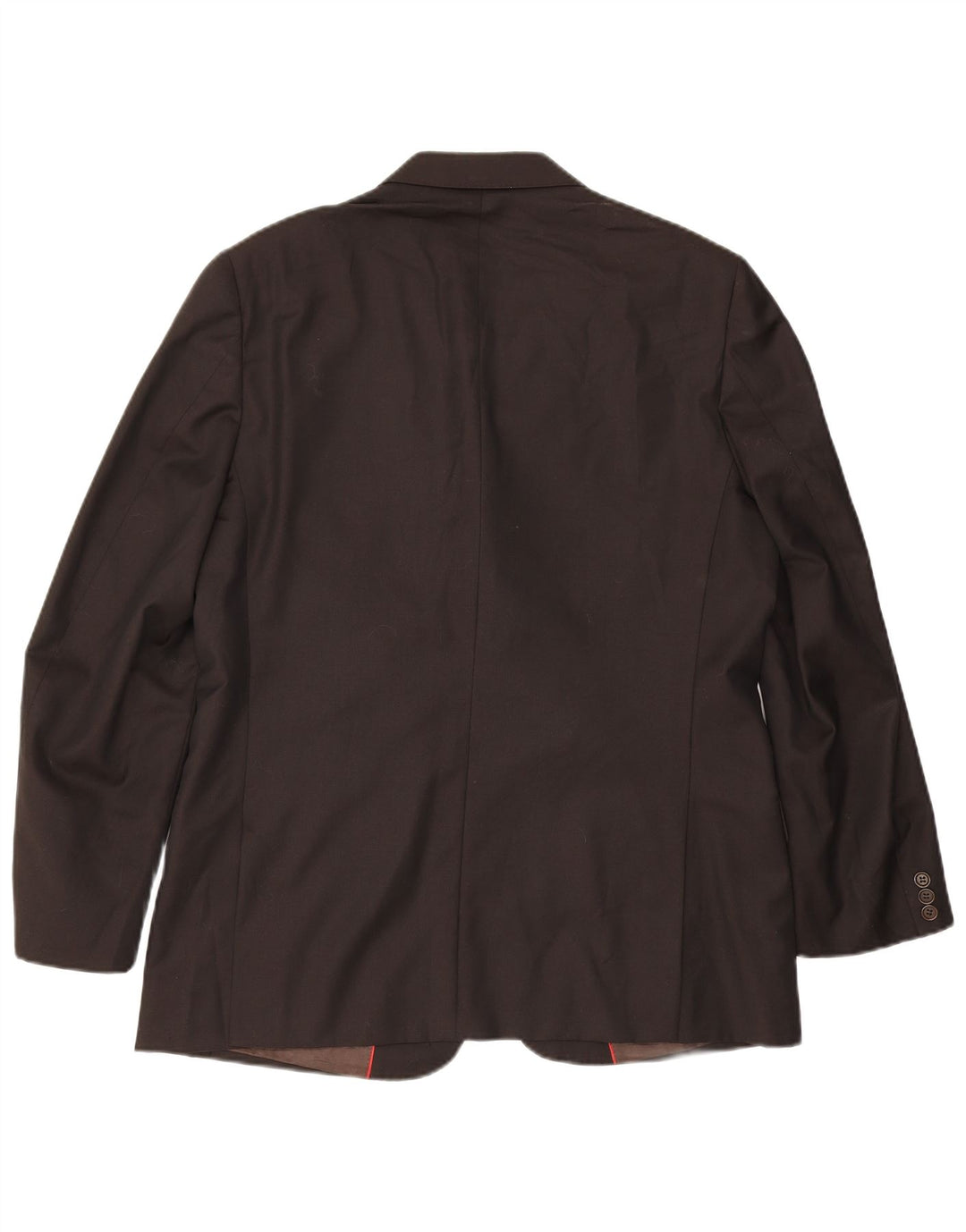 Massimo Dutti Ανδρικό σακάκι σακάκι με 3 κουμπιά UK 42 XL καφέ μαλλί