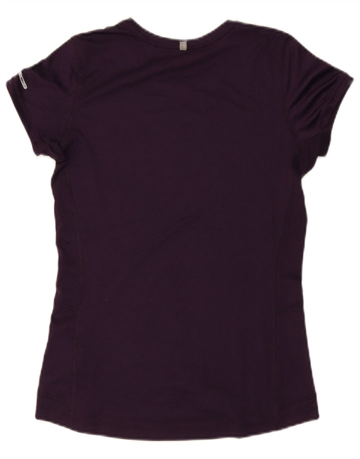 Γυναικείο T-shirt Nike Dri Fit Top UK 8 Small Purple Polyester