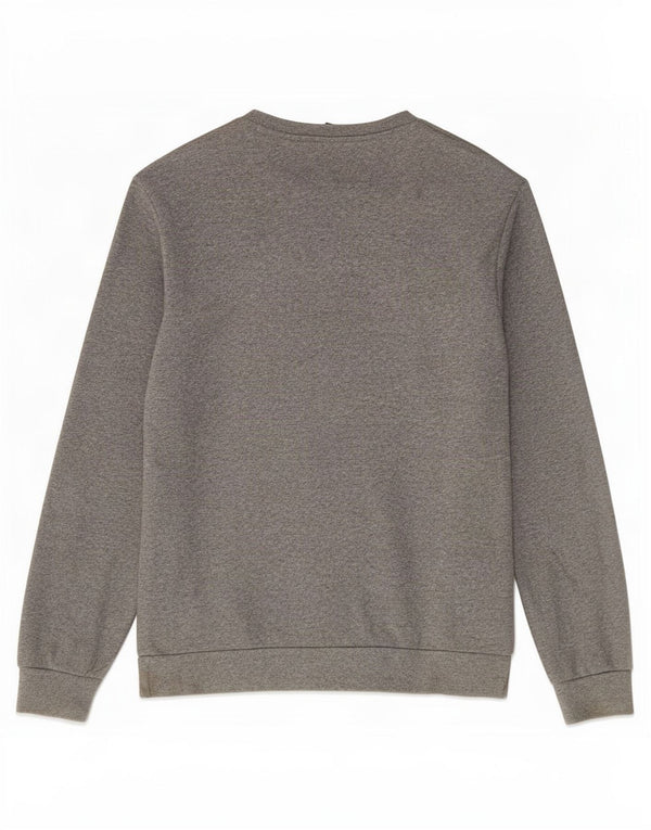 Champion Boys Graphic Sweatshirt Jumper 13-14 Years XL Gray Flecked Cotton