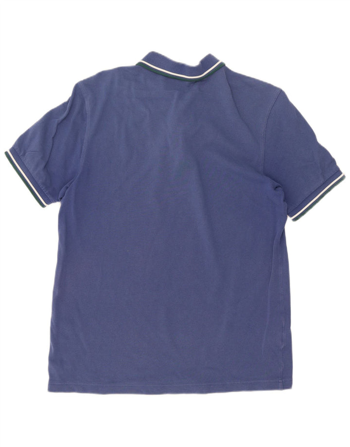 Fred Perry Ανδρικό Πόλο Μπλουζάκι Μεγάλο Μπλε Βαμβακερό ριγέ